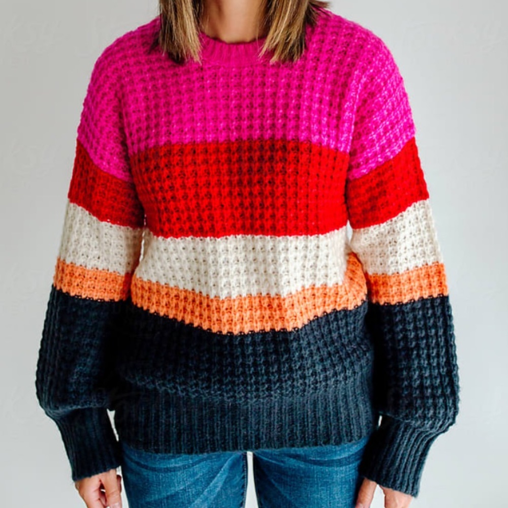 VGUC Universal Thread striped sweater